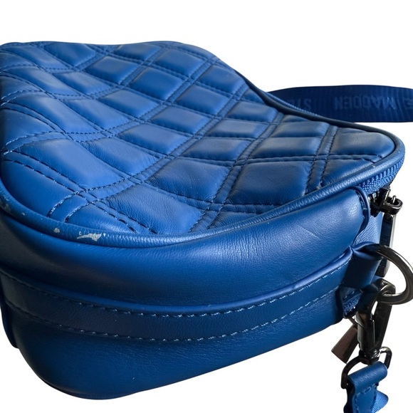 Steve Madden Blue Crossbody Quilted  Bag with Sleek Design - Picture 15 of 15